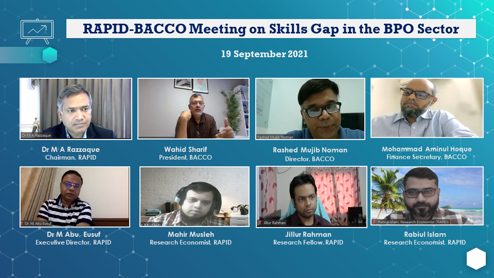 RAPID-BACCO meeting on Skills gap in the BPO Sector